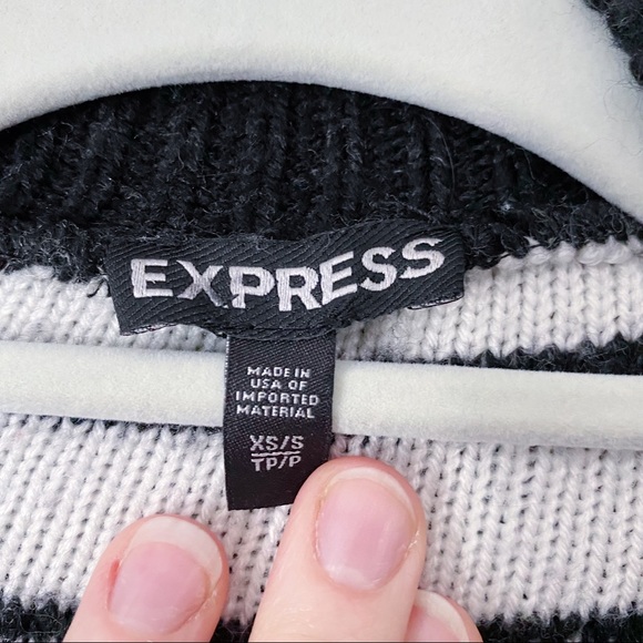 Express Sleeveless Open Cardigan Sz XS/S - Picture 4 of 4